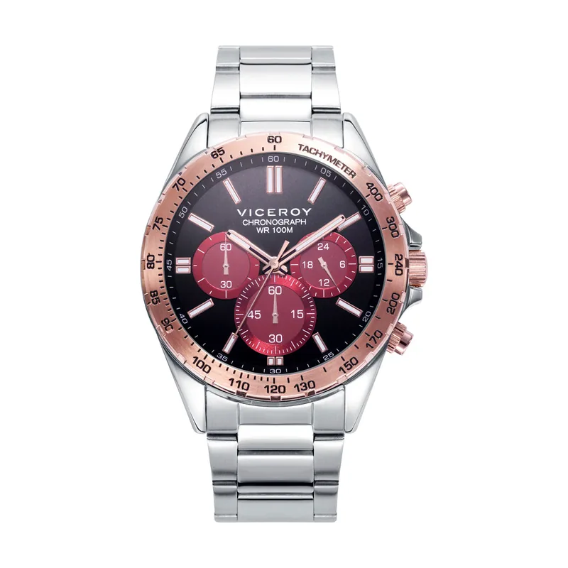 Reloj de hombre Magnum con caja y brazalete de acero 401299-73