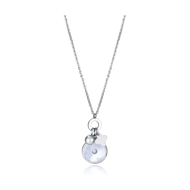 Collar de acero con colgantes 14190C01000
