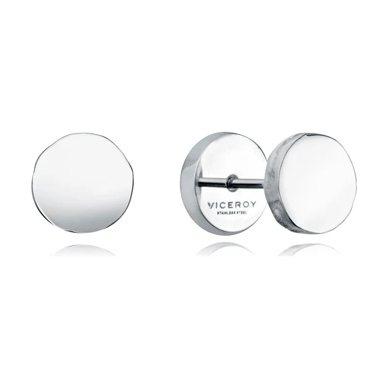 Pendientes de acero redondos 14224E01000