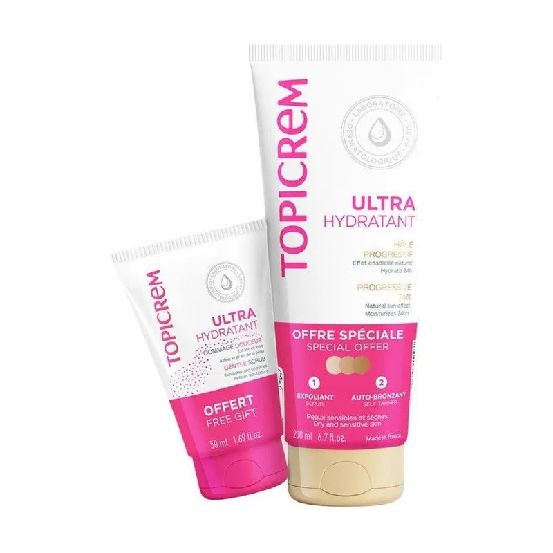 Topicrem UH Bronceado Progresivo Corporal Estuche 200ml + 50ml