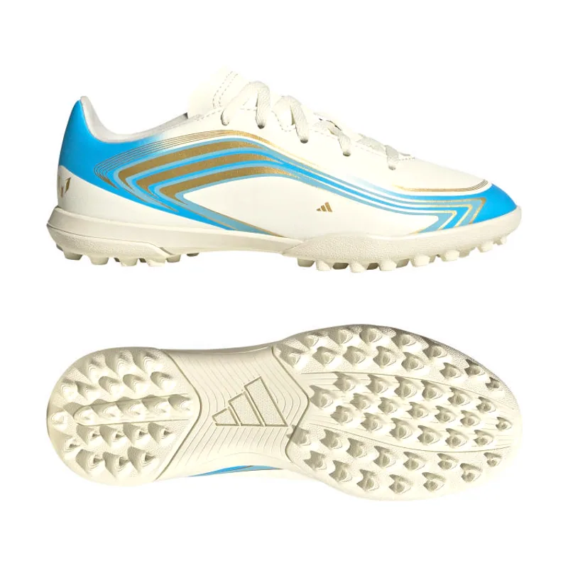 Zapatilla de fútbol F50 Messi Club moqueta Niño