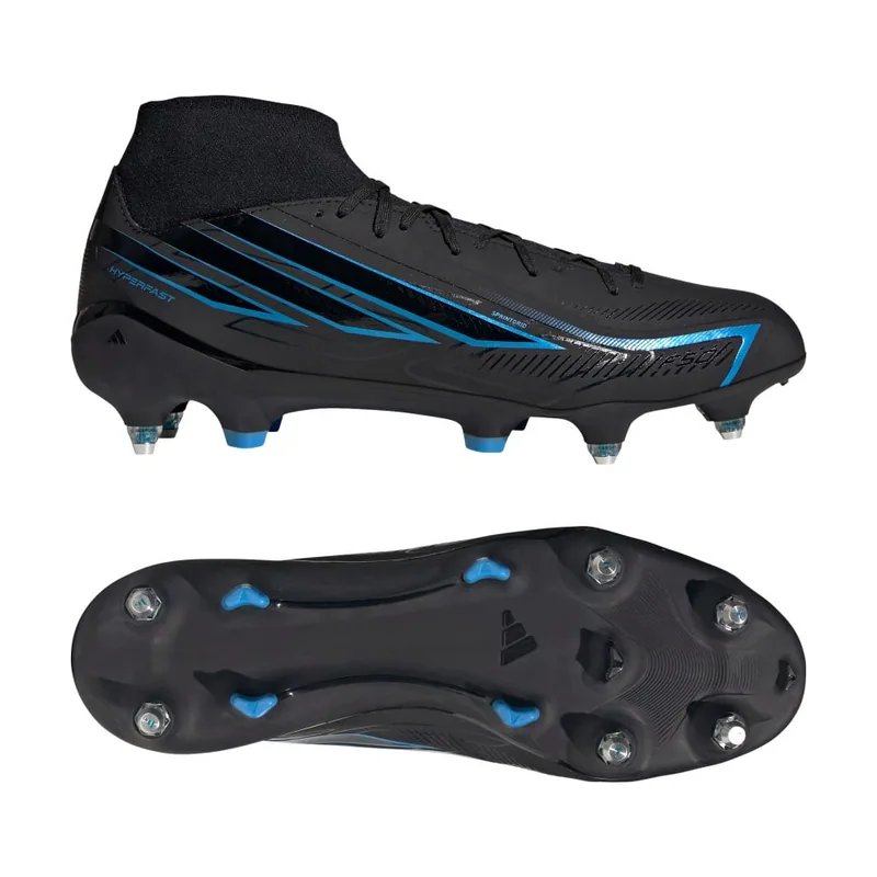 Botas de fútbol Mid F50 Hyperfast League césped