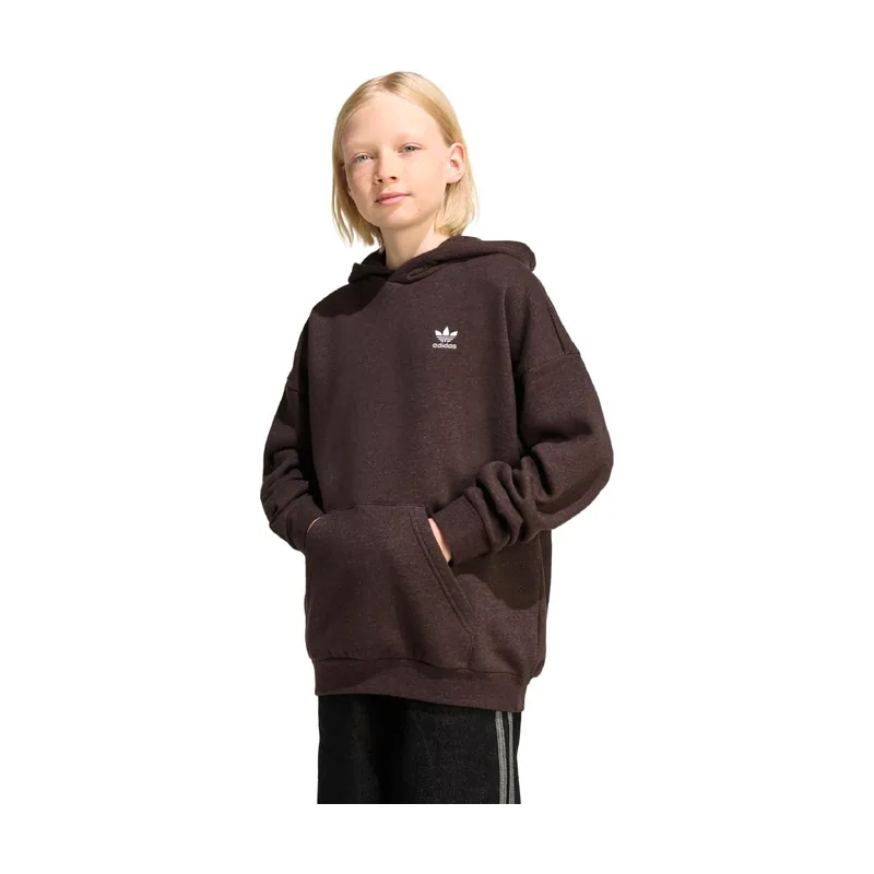 Sudadera holgada de felpa con capucha WU483