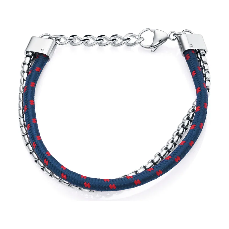 Pulsera Heat de acero con nailon 6478P01013