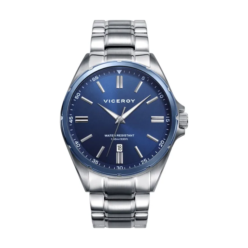 Reloj de hombre Magnum 2 agujas de acero bicolor 471291-37