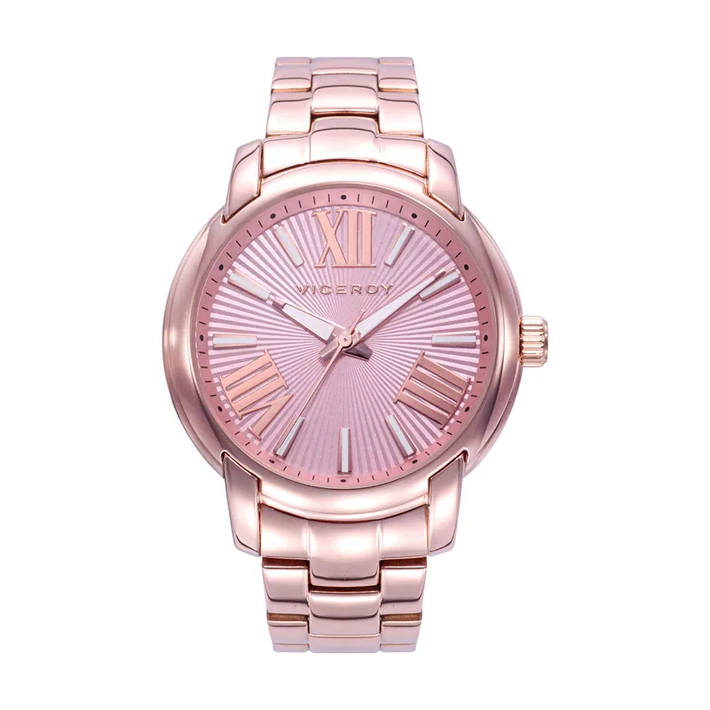 Reloj de mujer colección CHIC de acero en color rosa 401266-73