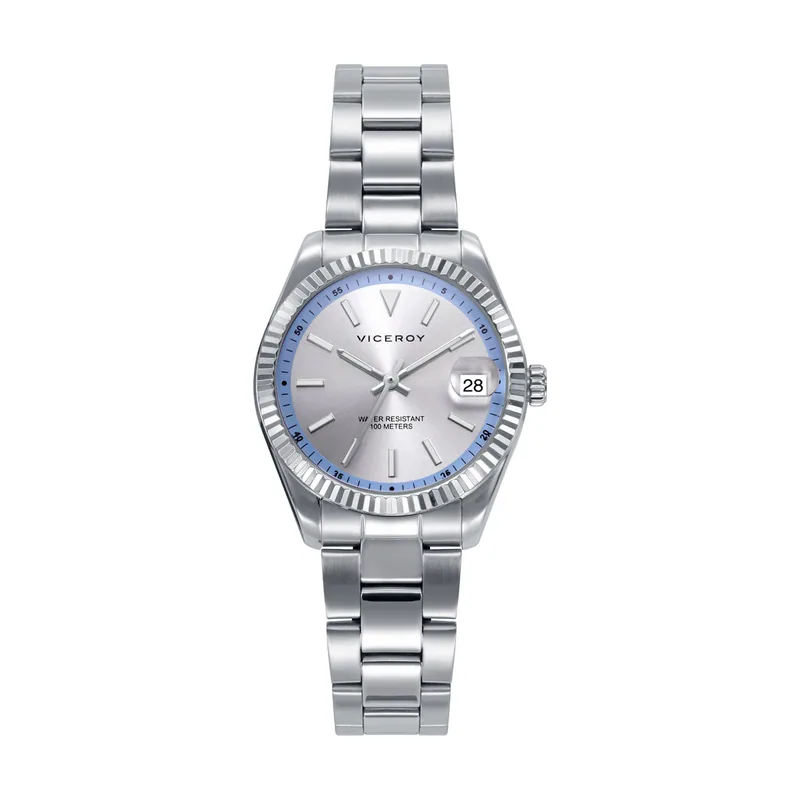 Reloj de mujer Chic con caja y brazalete de acero 42438-87