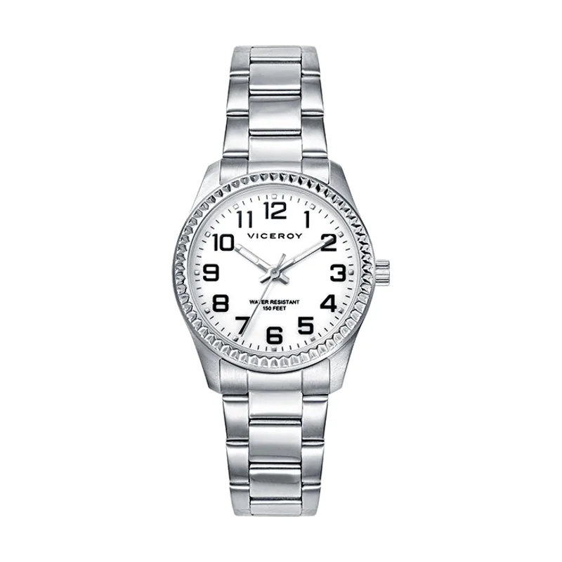 Reloj de mujer con brazalete de acero 40860-04