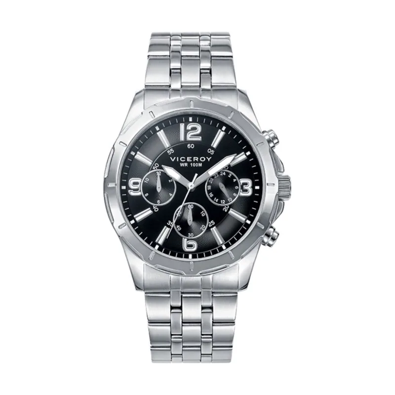 Reloj de hombre Heat multifunción en acero 40521-55