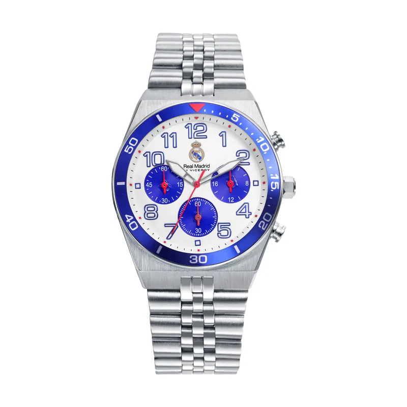Reloj del R.Madrid de hombre caja de acero y brazalete de acero 41171-05