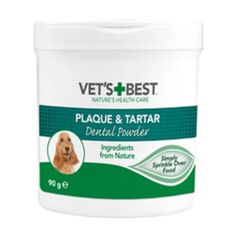 Pasta dental en polvo para perros