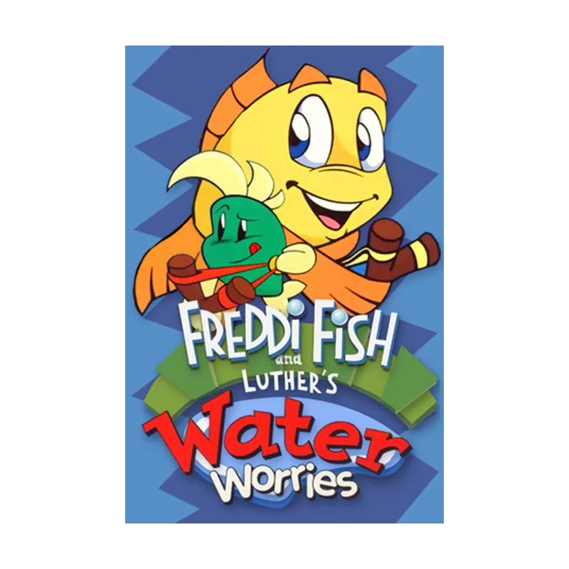 Freddi Fish and Luther's Water Worries PC