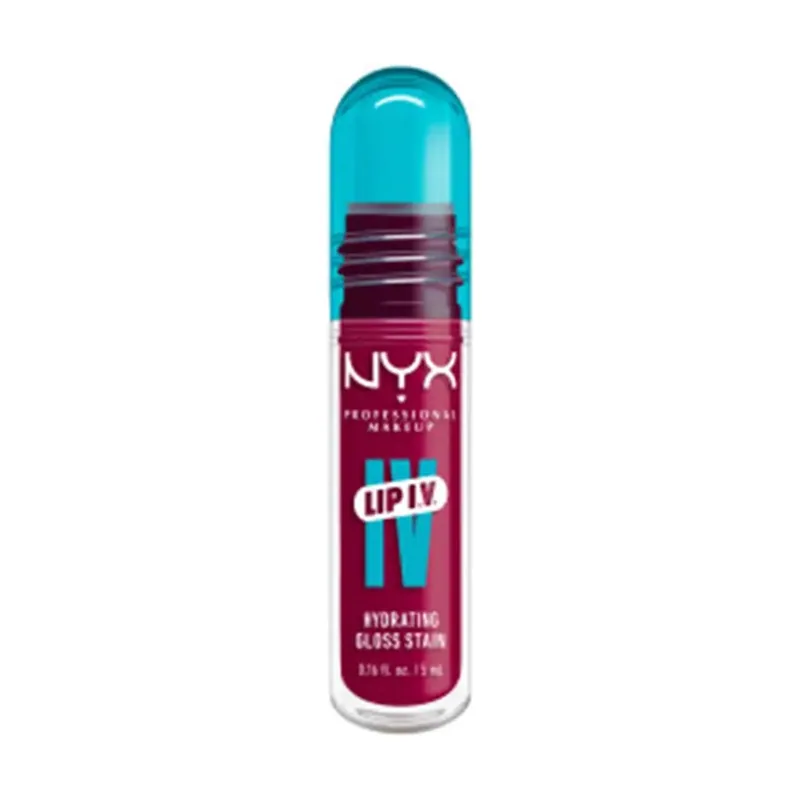 Professional Make Up Lip Iv Hydrating Gloss Stain Magent 5ml