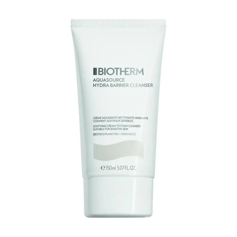 Biotherm Aquasource Hydra Barrier Limpiador Facial 150ml