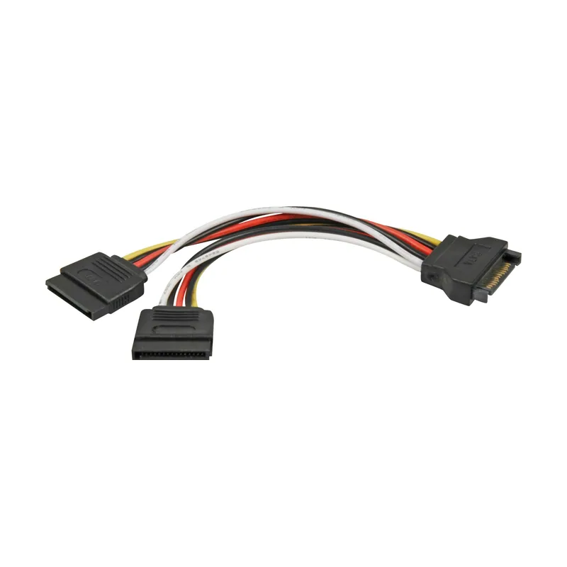 Cable Power SATA 15pin > 2x SATA