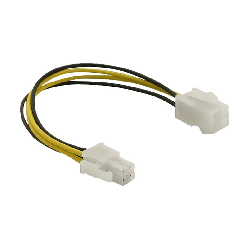 Power cable P4 male/female 0,15 m