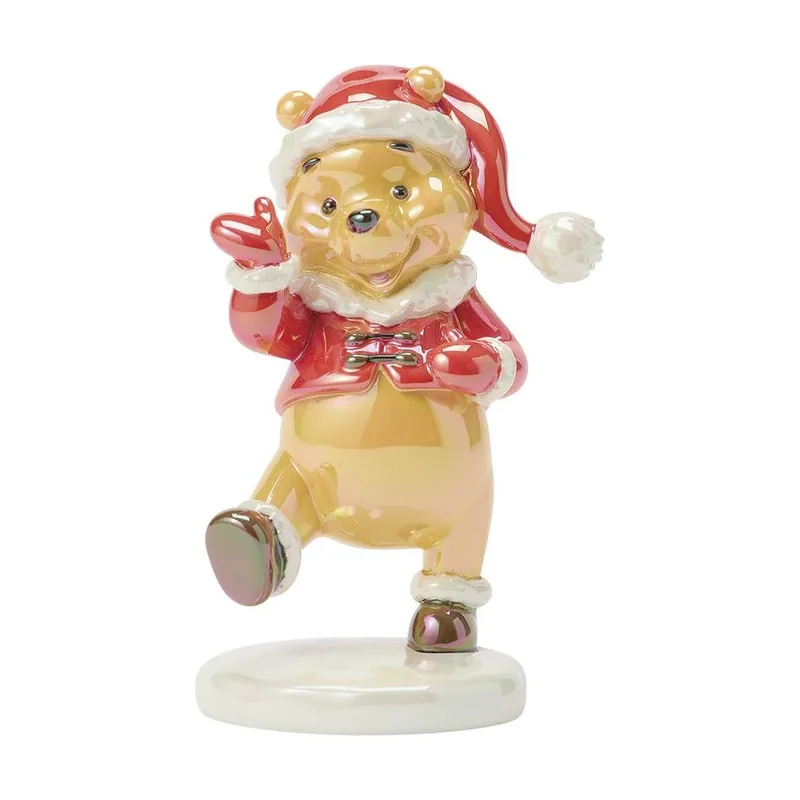 Figura Disney Winnie The Pooh Navideño