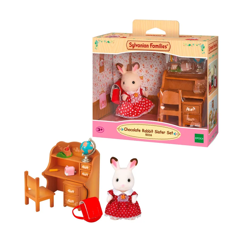 Sylvanian Families Set Hermana Coneja Chocolate