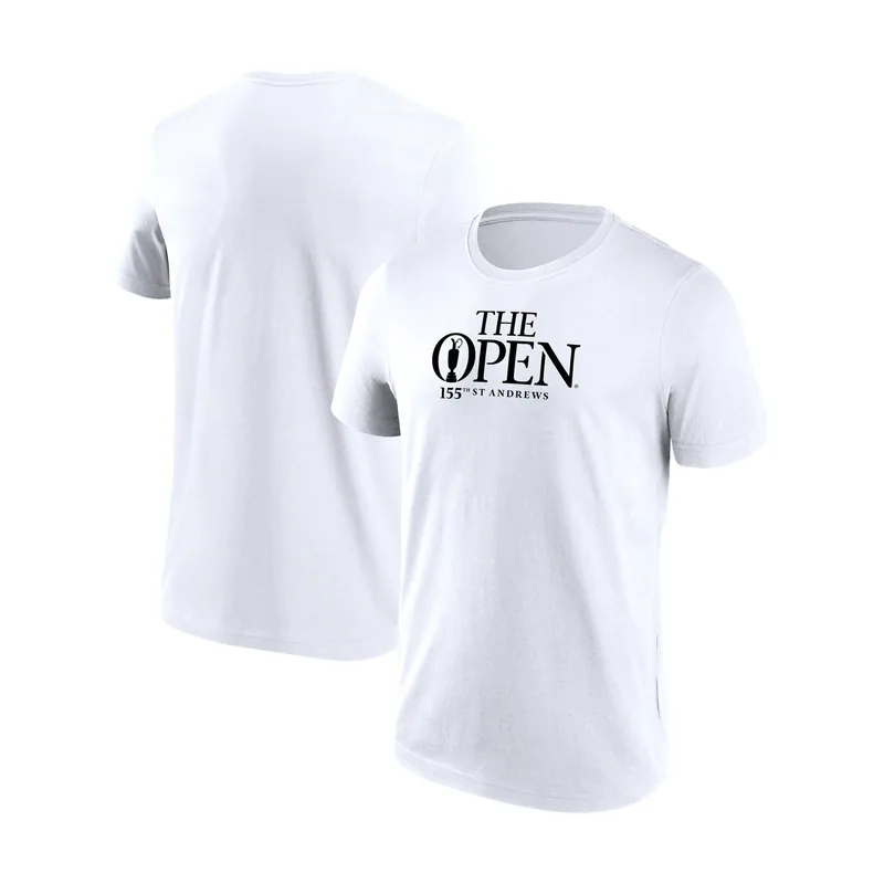 Camiseta con el logo del The 155th Open St Andrews - Blanco