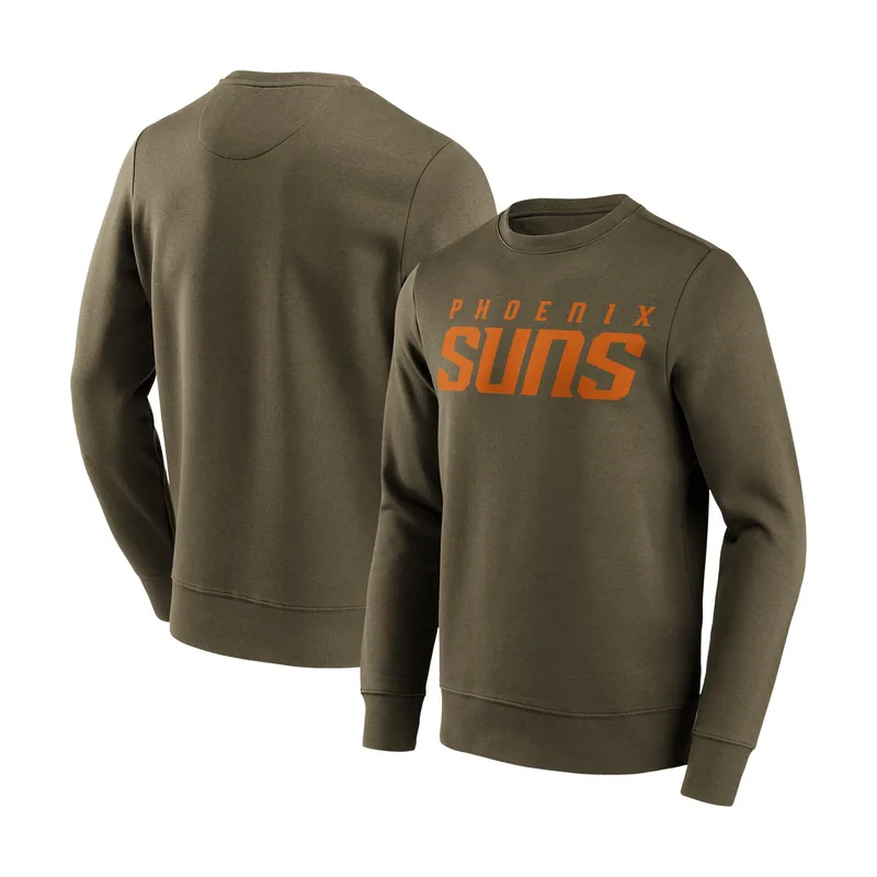 Sudadera Phoenix Suns NBA Fashion Color Wordmark Crew - Grande y alto para hombre
