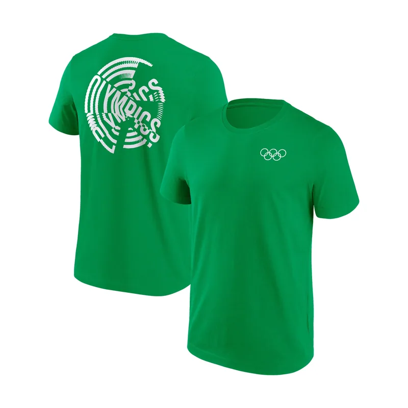 Camiseta gráfica Unity Wheel del The Olympic Collection - Verde