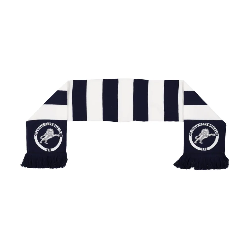Bufanda Millwall Bar unisex - Azul marino