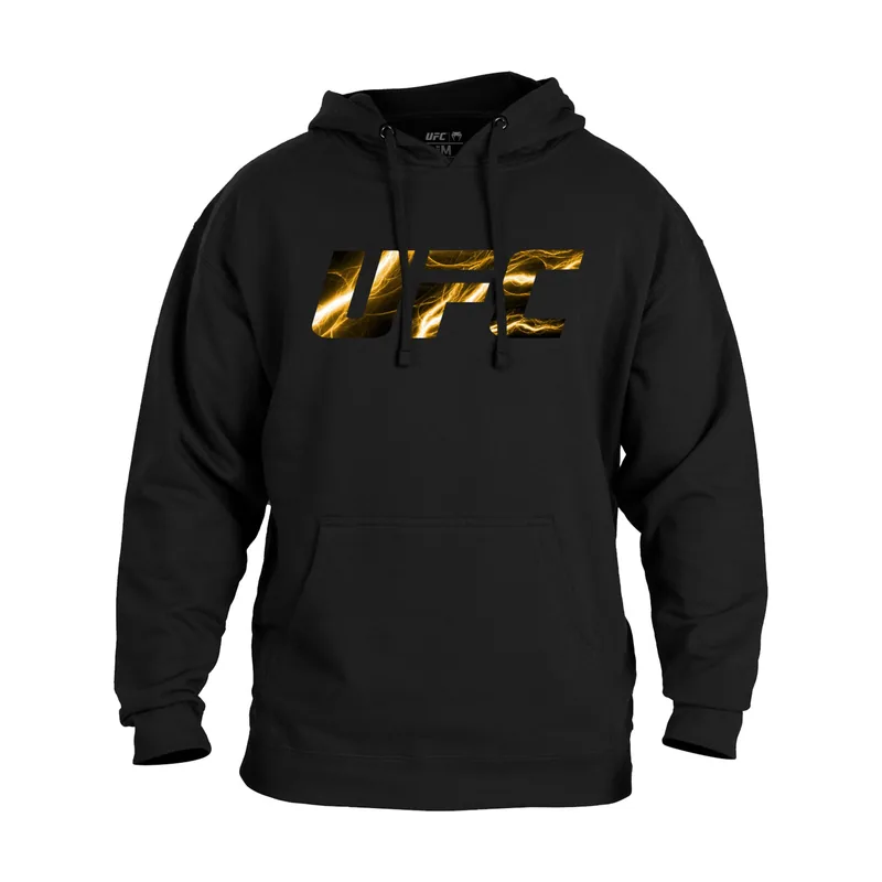 Sudadera con capucha negra de Israel Adesanya de UFC Unrivaled by VENUM para hombre