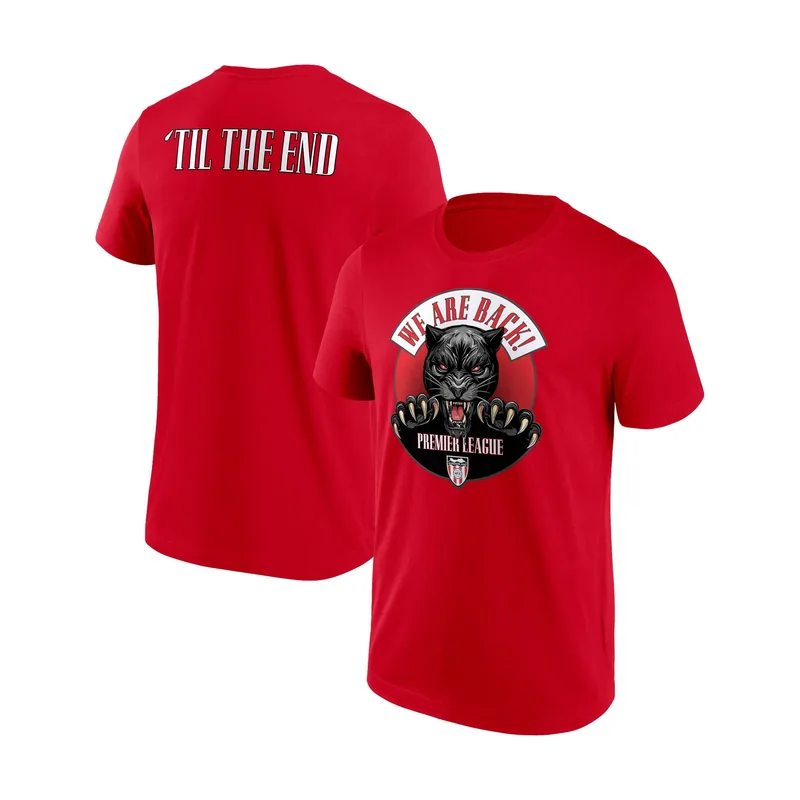 Camiseta "Ganadores, Volvemos" del Sunderland para hombre - Roja