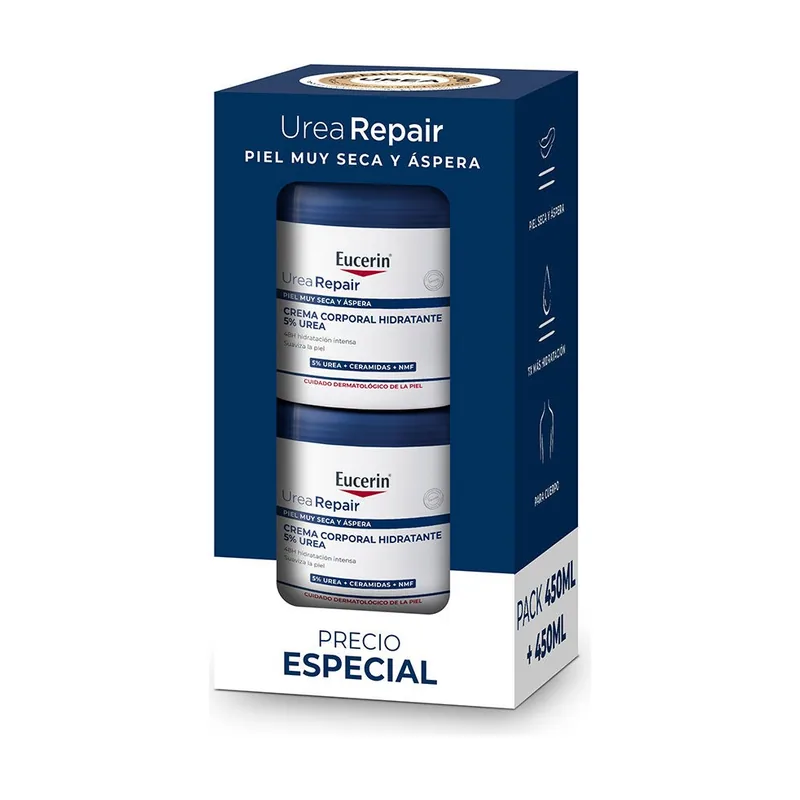 Urearepair Crema Corporal Hidratante 5% Urea Pack 2 X