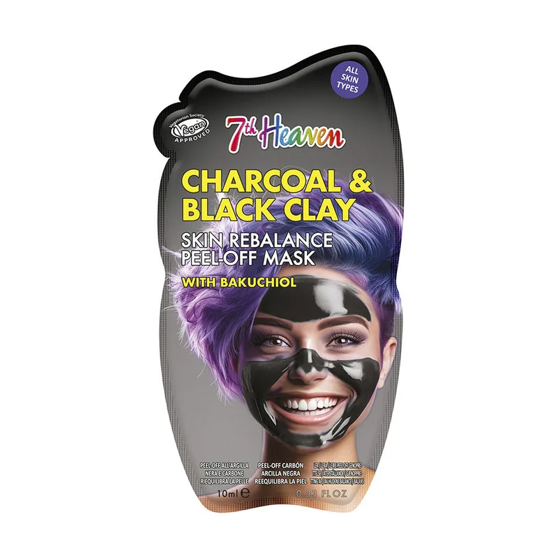 Peel-Off Charcoal & Black Clay Charcoal And Black Clay 10ml