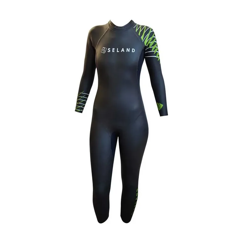 Traje De Neopreno De Manga Larga Triathlon Woman