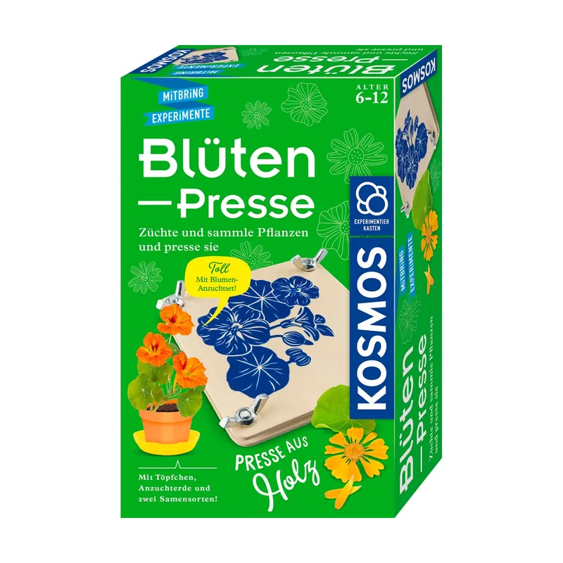 Prensa de flores Caja de experimentos