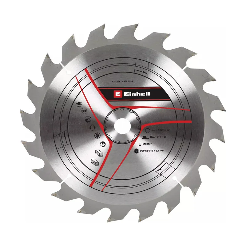 Hoja de sierra circular HM 16 mm 2,4 mm