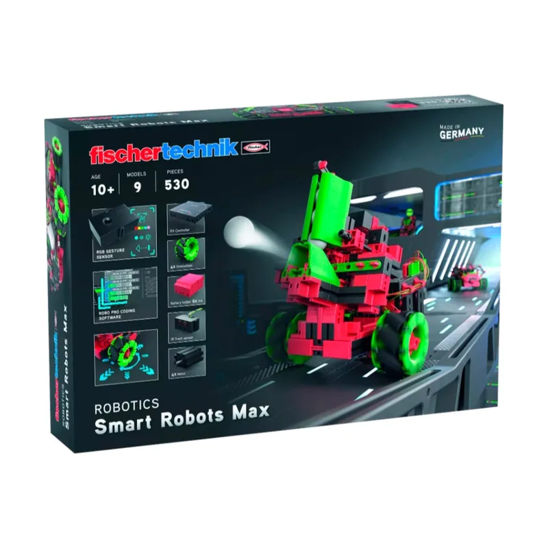 Robots Max Caja de experimentos