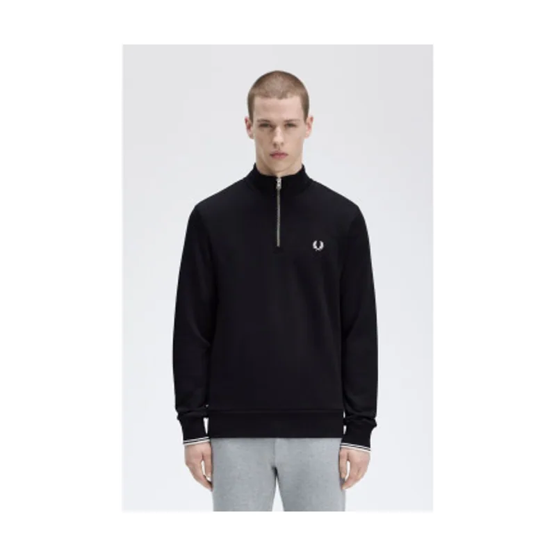 Sudadera con media cremallera M3574