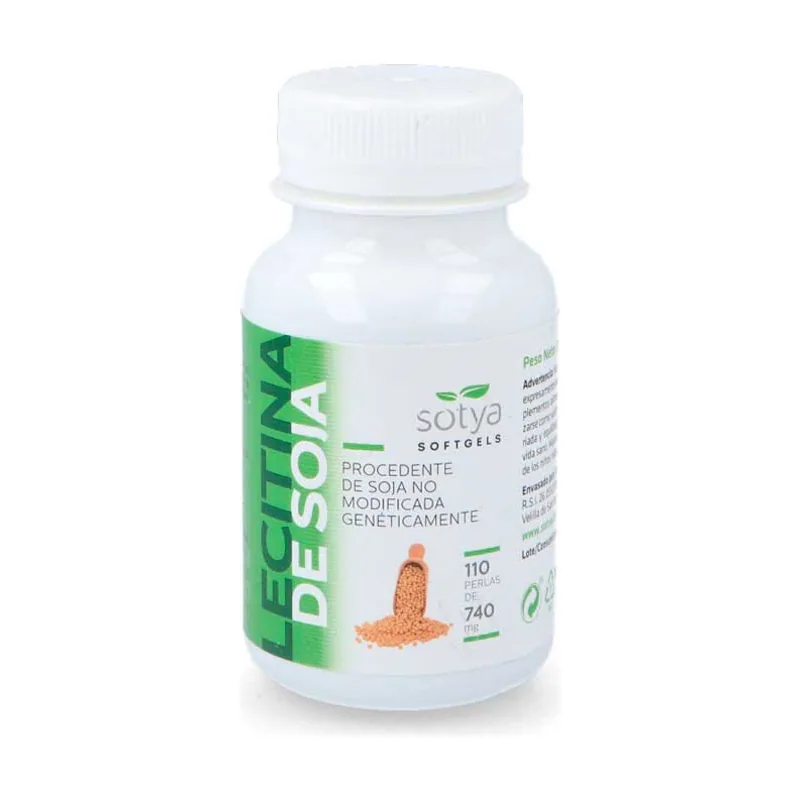 Lecitina de Soja 500 mg 110 Perlas