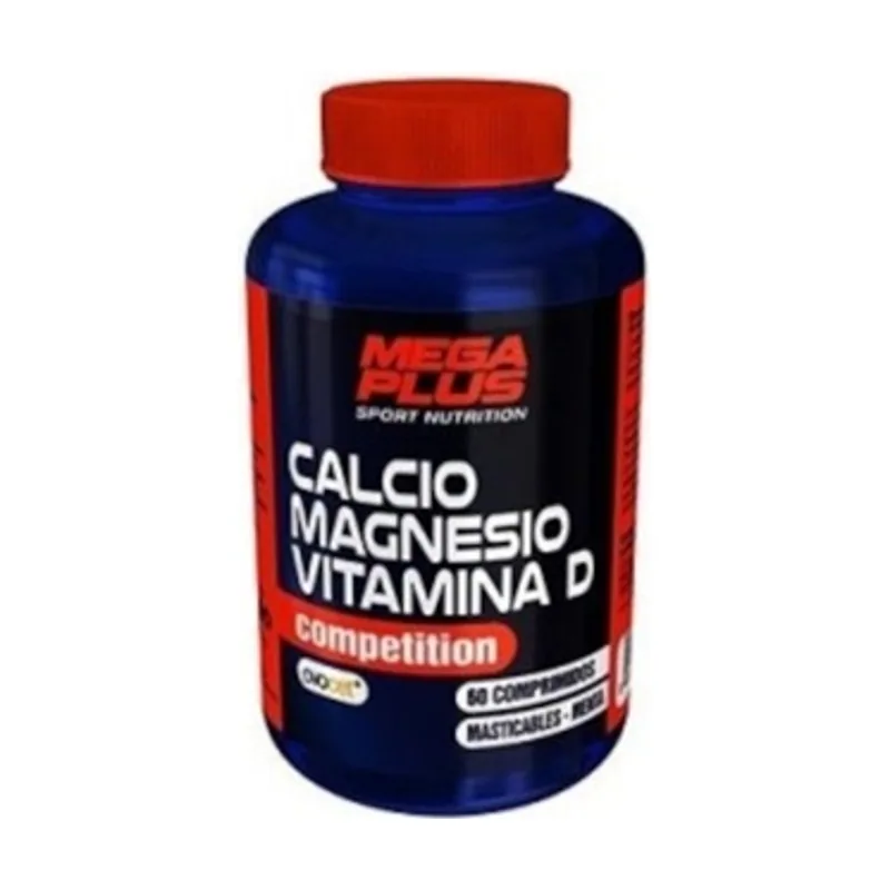 Cálcio + Magnésio + Vit D Competition Menta 60 comp