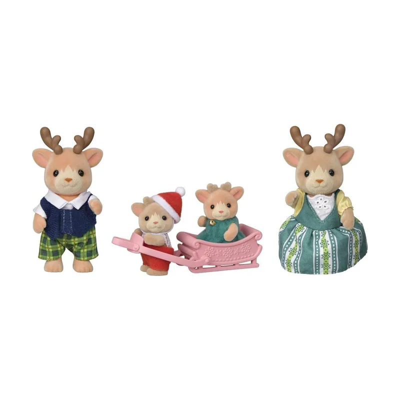 Sylvanian Families Familia Reno Casa de muñecas y figura de juguete