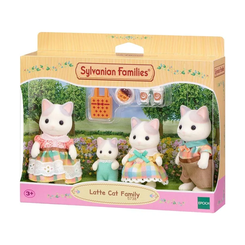 Sylvanian Families Familia Gato Figura