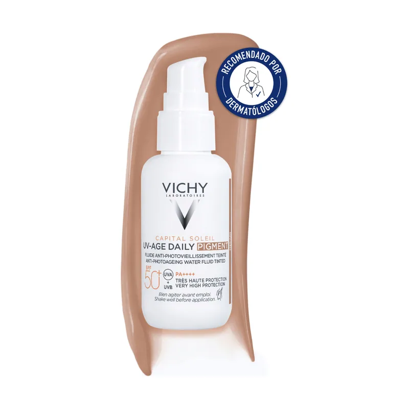 Vichy Capital Soleil UV-AGE Daily Tono Medio SPF50+