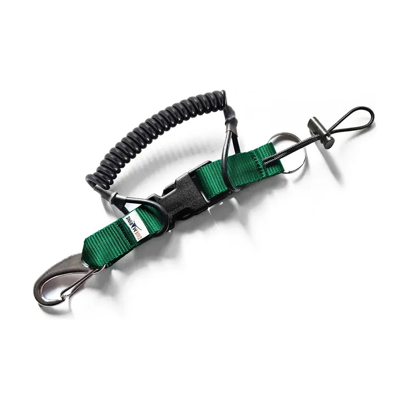 Mosquetón Aramidic Lining Cable Stainless Steel 70 mm Spring Snap