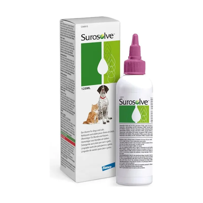 Elanco Surosolve Solución Auricular Líquido 125ml