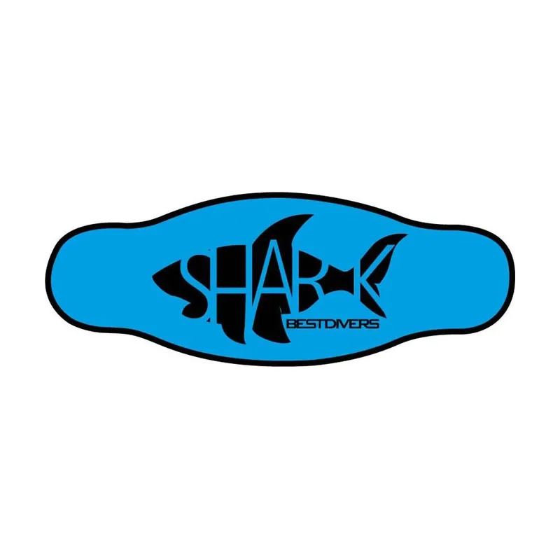Funda Para La Correa De La Máscara De Buceo Cyan Double Layer Tape