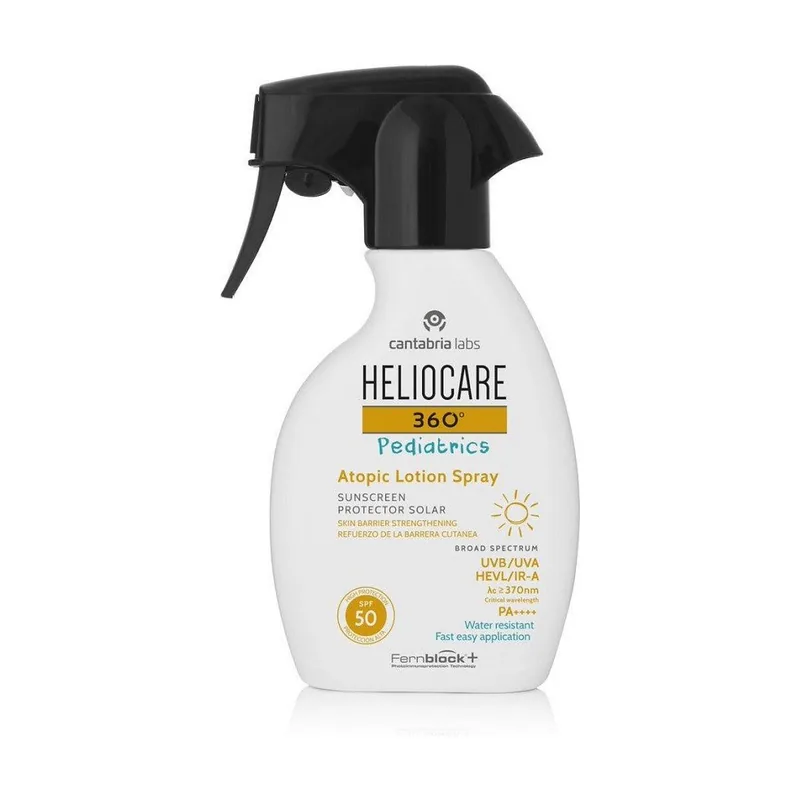 Heliocare 360º Pediatrics Atopic Lotion Spray SPF50