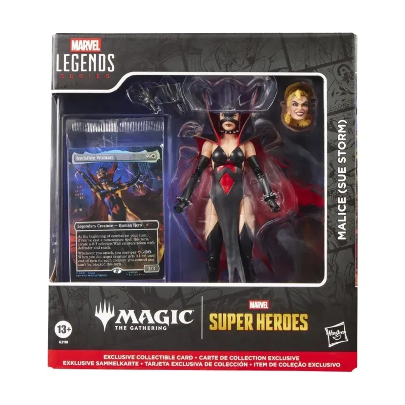 Figura Marvel Legends Series X Magic The Gathering Malice Sue Storm