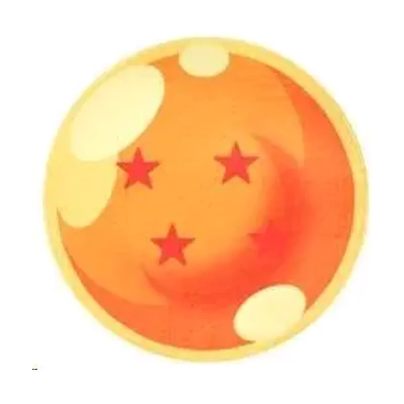 Alfombra Dragon Ball Bola 4 Estrellas 60X60Cm