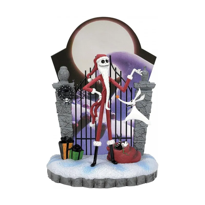 Figura Decorativa Disney Pesadilla Antes De Navidad Santa Jack
