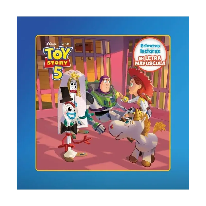 Toy Story 5 Primeros lectores en Letra Mayúscula