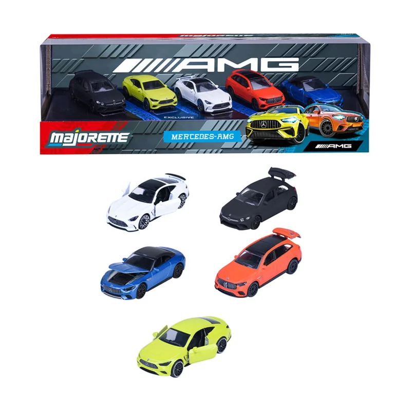 Pack 5 coches Mercedes AMG