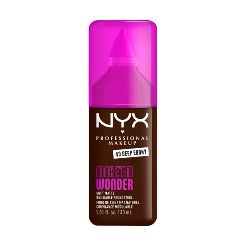 Professional Make Up Make'Em Wonder Foundation Nr. Deep Ebony 30ml